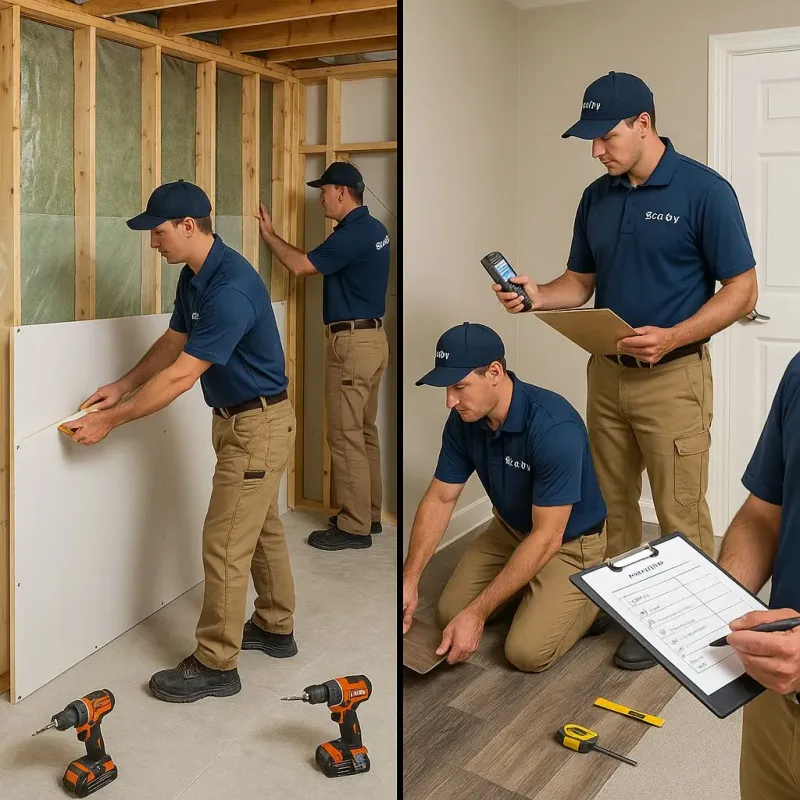 Repairs and Reconstruction process in Independence, OH